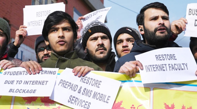 “Internet Shutdowns in India: Jammu Kashmir Worst Hit – SFLC Reports”
