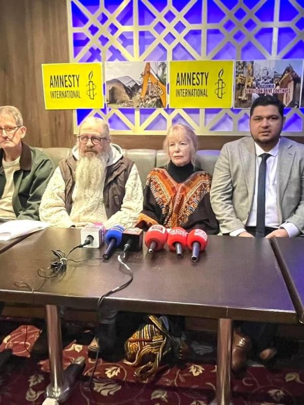“Amnesty International Calls Out Human Rights Abuses in IIOJK; Mr. Fahim Kiyani and Ms. Astrid Laich Speak Out at Birmingham Press Conference!”